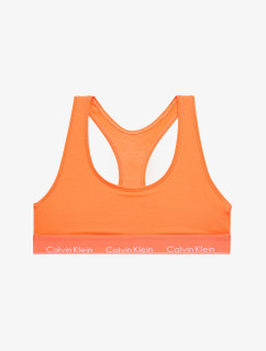 Sportovní podprsenka QF1659E-6TQ oranžová - Calvin Klein