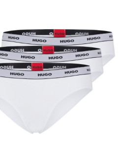 Dámské kalhotky 3ks 50469657 100 bílá  Hugo Boss