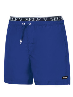 Pánské plavky SM25-13d Summer Shorts  modré - Self