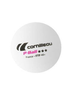 Míčky na stolní tenis  P-BALL ITTF bílé 3 ks - Cornilleau
