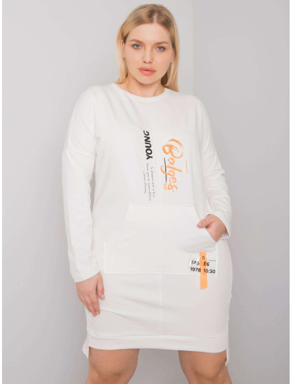 Dámské šaty RV SK 7178.44 ecru - Fashion Relevance