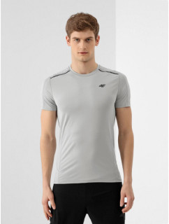 Pánské běžecké tričko TSMF010 šedé - 4F