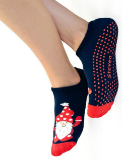 Dámské vánoční ponožky - Froté s ABS 132