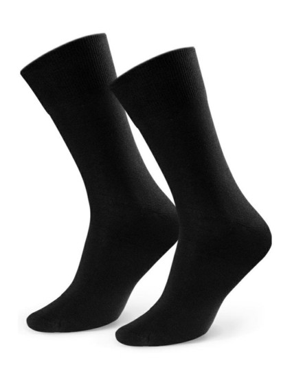 Tenké hladké pánské ponožky k obleku 056