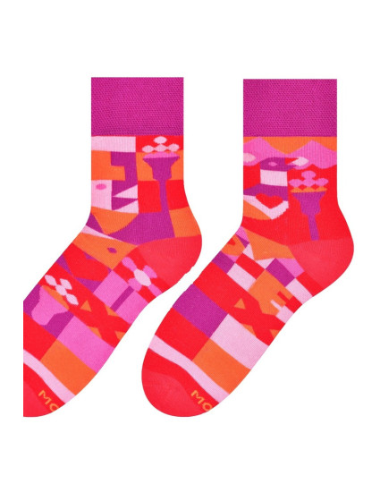 Asymetrické dámské ponožky 078 - výprodej