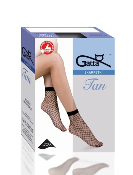 Síťované ponožky kabaretky Gatta Tan nr 2