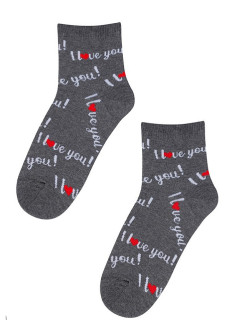 Dámské valentýnské ponožky Wola W84.01P, 36-41
