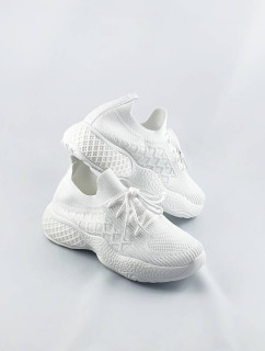 Bílé dámské sportovní boty (JY21-3)