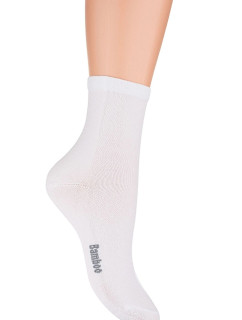 Dámské ponožky 24 white - Skarpol