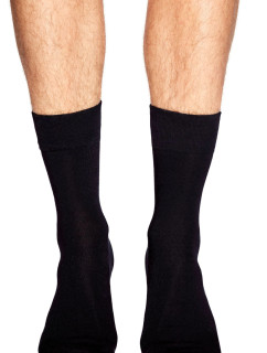 Pánské ponožky 17917 Classic Palio black - HENDERSON