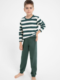 Chlapecké pyžamo Blake  zeleno-bílé