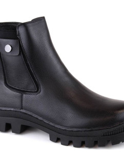 Potocki W WOL186 zateplené kapesní boty černé