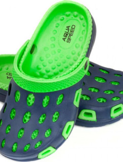 Dětské ponožky Aqua-speed Silvi JR barva 48 zeleno-modrá