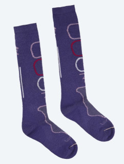 Třívrstvé dámské ponožky Lorpen Stmw 1158 fialové