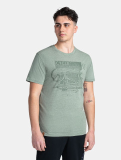 Pánské tričko PORTELA M Tmavě zelená - Kilpi
