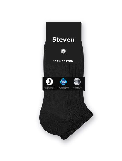 Steven 042 100% bawełny kolor:czarny 001