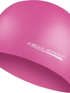 AQUA SPEED Plavecká čepice Mega Pink Dark Pattern 27