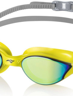 AQUA SPEED Plavecké brýle Vortex Mirror Yellow Pattern 38