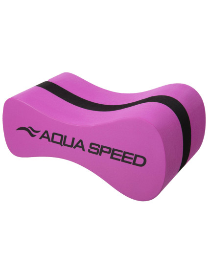 AQUA SPEED Plavecká deska Ósemka Wave Pink Pattern 03