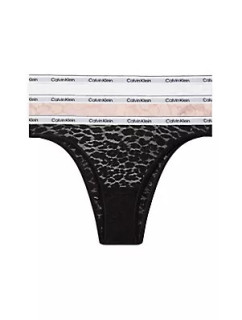 Dámské spodní prádlo BRAZILIAN 3PK 000QD5225EN8I - Calvin Klein