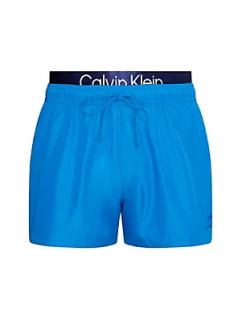 Pánské plavky Tkaný spodní díl SHORT DOUBLE WAISTBAND KM0KM00947CZV - Calvin Klein