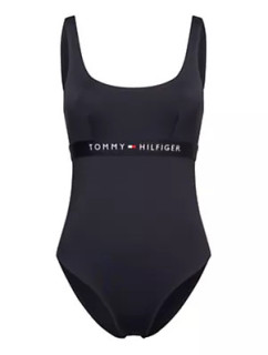 Dámské jednodílné plavky ONE PIECE UW0UW04126DW5 - Tommy Hilfiger