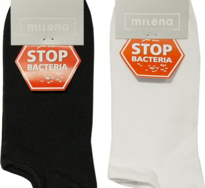 Pánské mini ponožky STOP bacteria 0538 - Milena