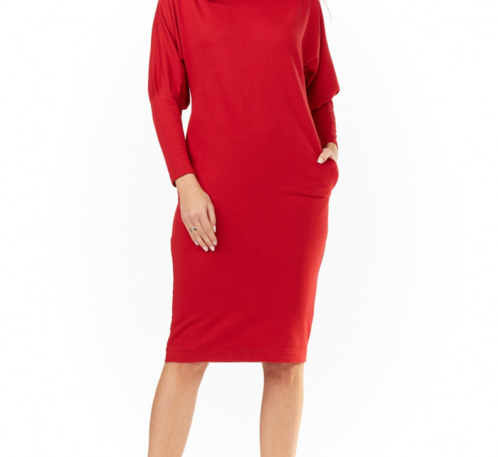 Dámské šaty model 109818 červené - Awama