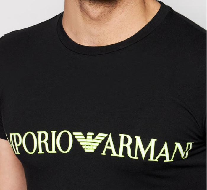 Pánské tričko 111035 1P516 00020 černá - Emporio Armani