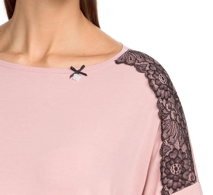 Vamp - Dvoudílné dámské pyžamo 15207 - Vamp pink zephyr xxl