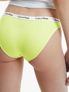 Dámské kalhotky D1618E LT3 žlutá - Calvin Klein
