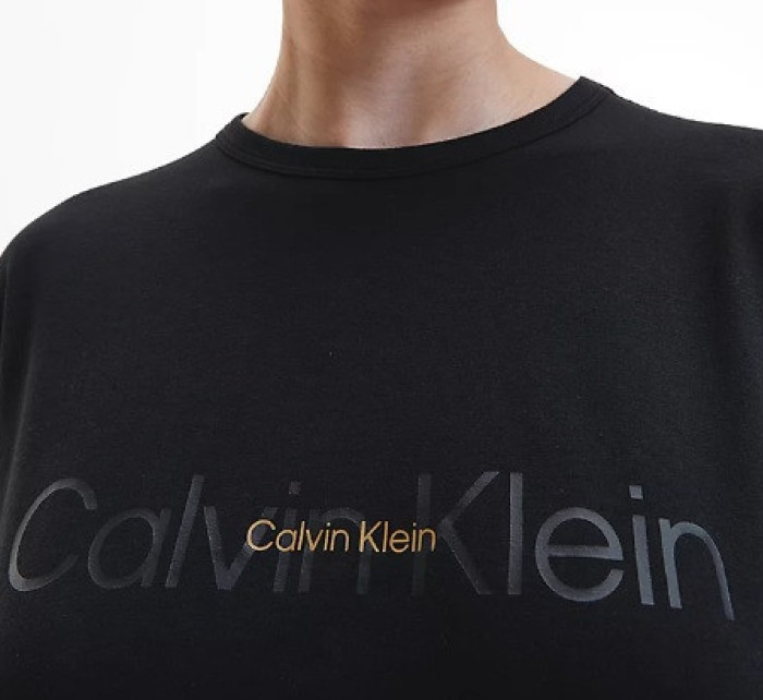 Dámské pyžamo QS6916E UB1 černá - Calvin Klein