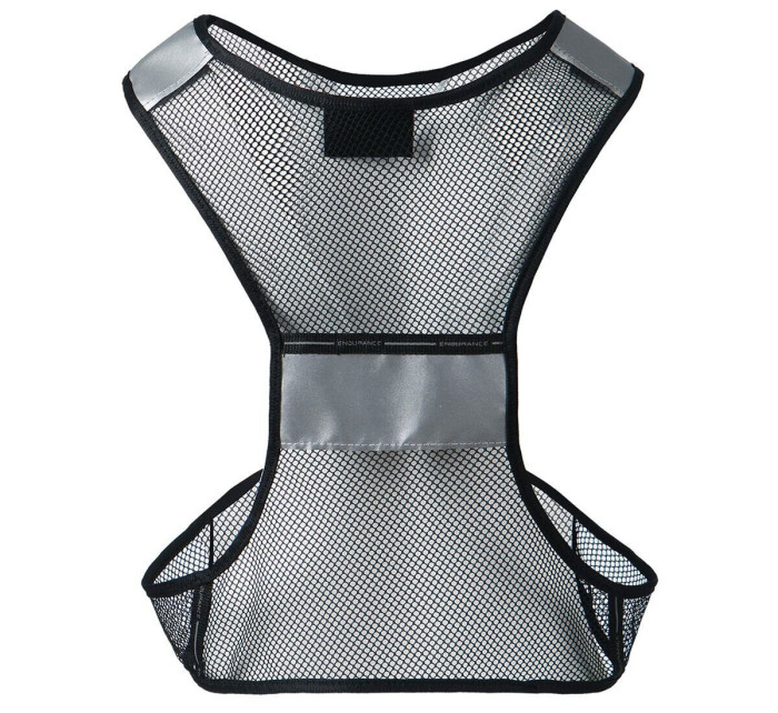 Reflexní vesta Borwey Unisex Safety Vest SS23 černá - Endurance