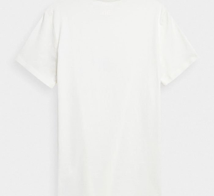 Pánské tričko H4L22-TSM029-12S bílé - 4F