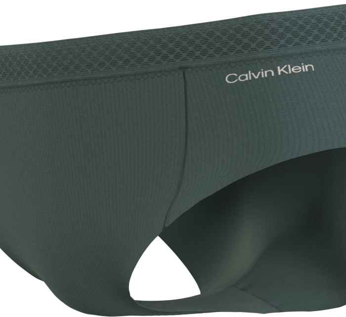 Dámské kalhotky BIKINI 000QF6308ELE7 khaki - Calvin Klein