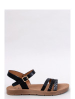 Dámské sandály 2107 model 181883 černé - Inello