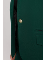 Dámské sako K141 tmavě zelené - Makover