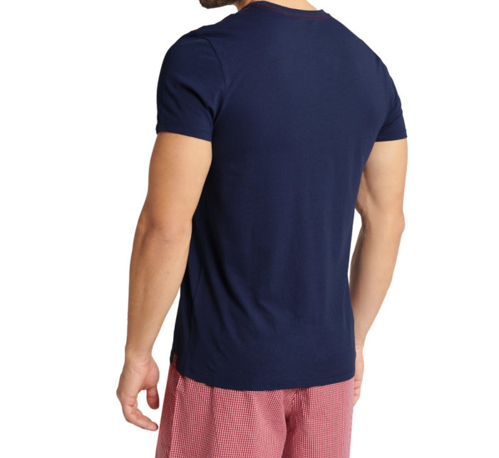 Pánské pyžamo 4066859X Tmavě modrá s červenou - HENDERSON