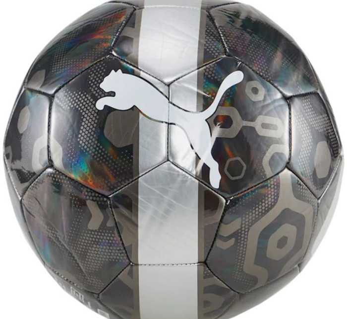 SPORT Fotbalový míč Football Cup 84075 03  Černá se stříbrnou - Puma
