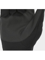 Unisex sportovní rukavice D4L19-REU106 20S Černá - 4F