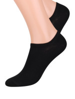 Hladké dámské bavlněné ponožky 007