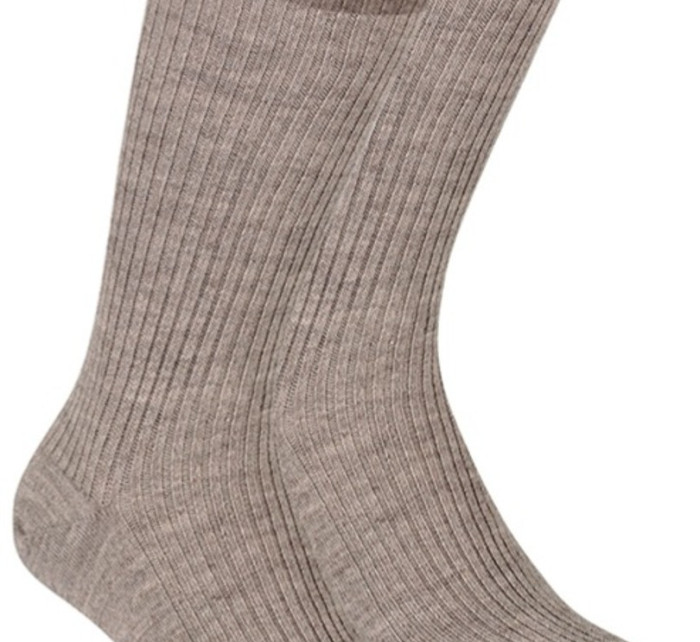 Vzorované ponožky AKRYL/VLNA W.957