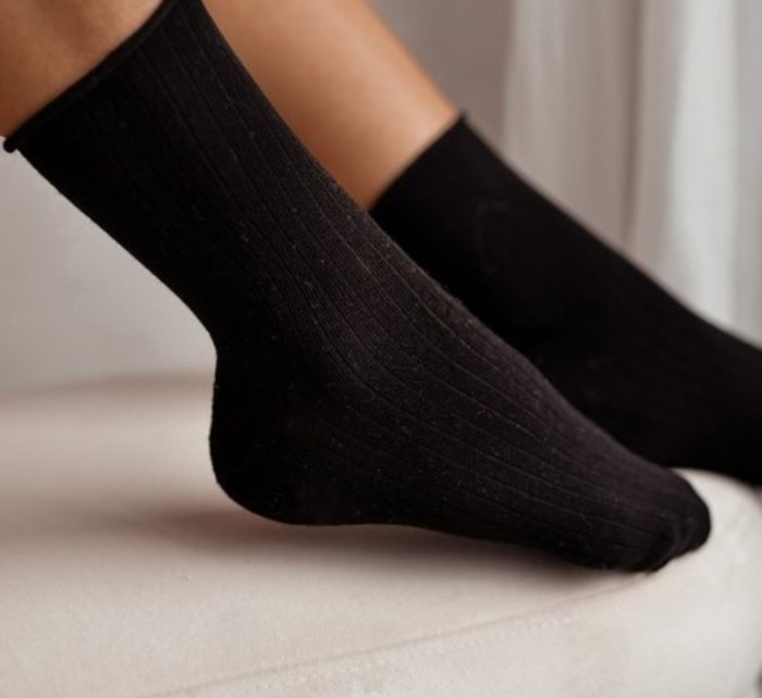 Dámské netlačící ponožky s froté na chodidle