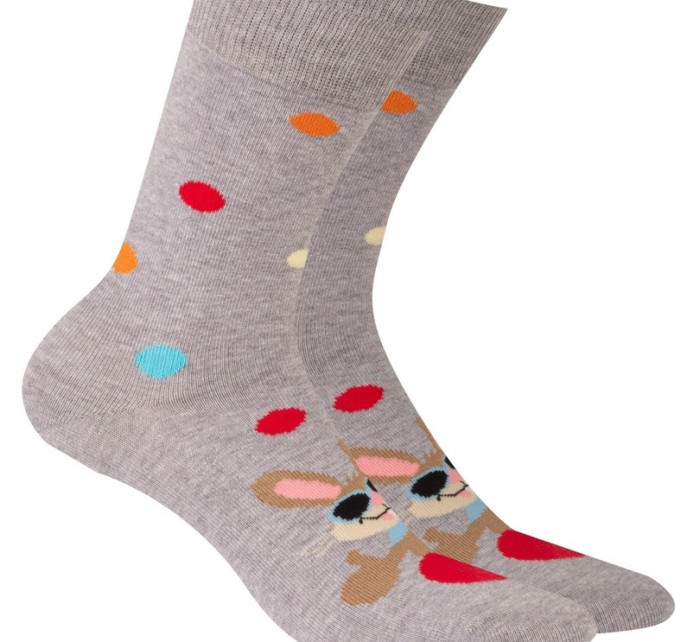 Vzorované ponožky U04.156