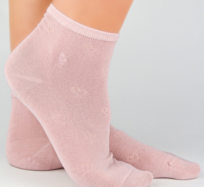 Dámské viskózové ponožky s hedvábím ST040