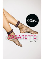 Dámské síťované ponožky kabaretky CABARETTE SOCKS - 04