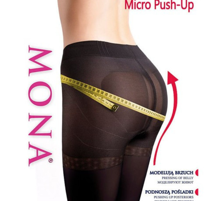 Dámské punčochové kalhoty Mona Micro Push-Up 50 den 2-4
