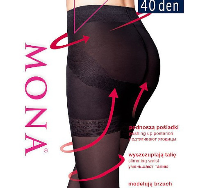 Dámské punčochové kalhoty Mona Push-Up 40 den