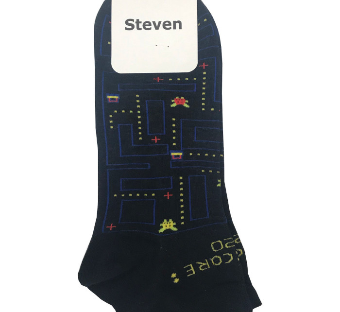 Pánské kotníkové ponožky Steven art.025