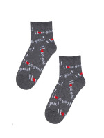 Dámské valentýnské ponožky Wola W84.01P, 36-41